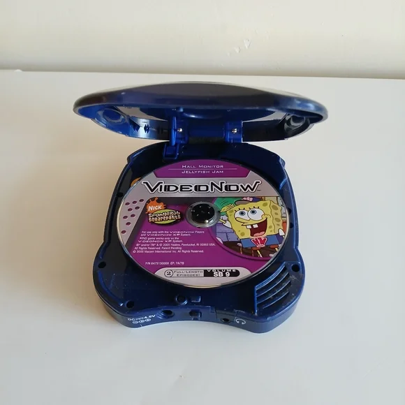 Video Now Color Player w/Spongebob Disc, Tested & Working! - Picture 7 of 9